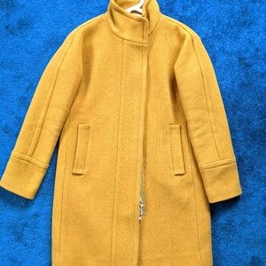 J crew cocoon wool coat